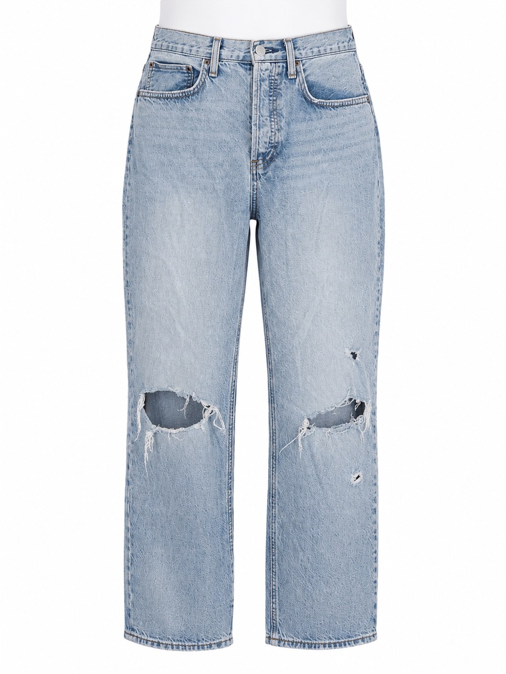 Size 28 Denim Forum Women’s Joni High Rise‎ Loose Light Wash Jeans